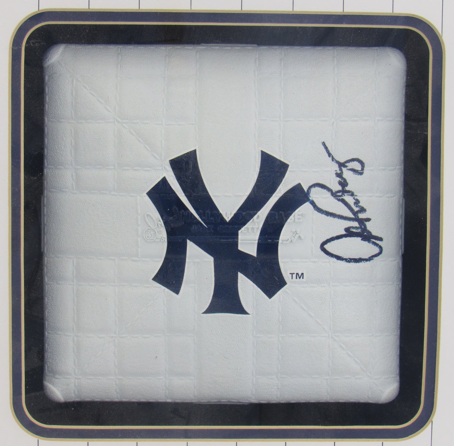 Alex Rodriguez Signed Auto Autograph Framed Mini Base JSA AX39274