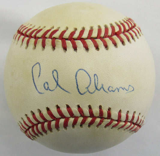 Cal Abrams Signed Auto Rawlings Baseball JSA H41158