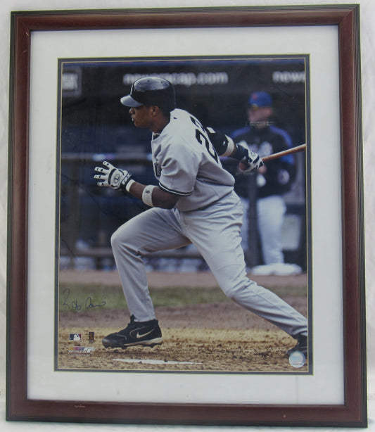 Robinson Cano Signed Auto Autograph Framed 16x20 Photo JSA AX39272