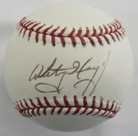 Whitey Herzog Signed Auto Rawlings Baseball JSA EE30730