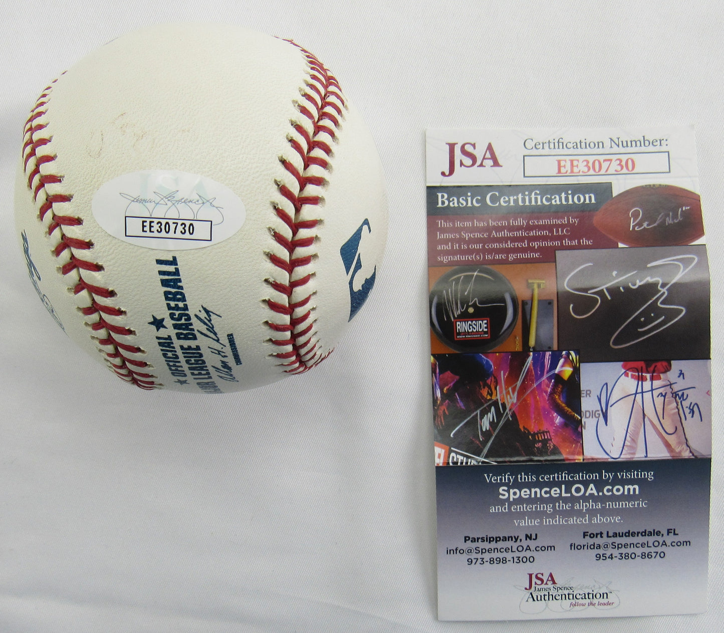 Whitey Herzog Signed Auto Rawlings Baseball JSA EE30730