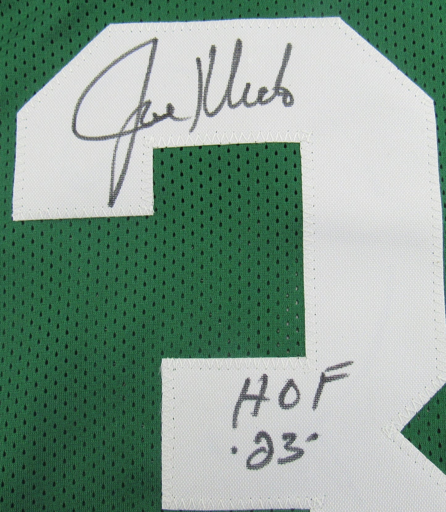 Joe Klecko Signed Auto Autograph Replica Jets Jersey JSA COA