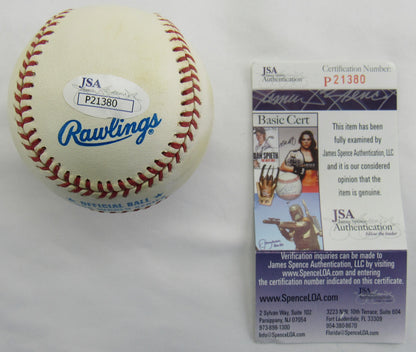 Ryan Klesko Signed Auto Rawlings Baseball JSA P21380