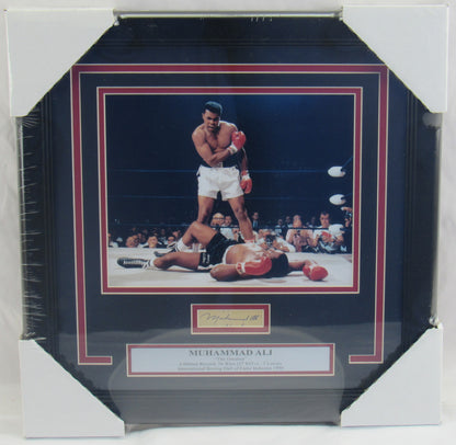 Muhammad Ali Signed Auto Autograph Framed Cut JSA LOA BB12631