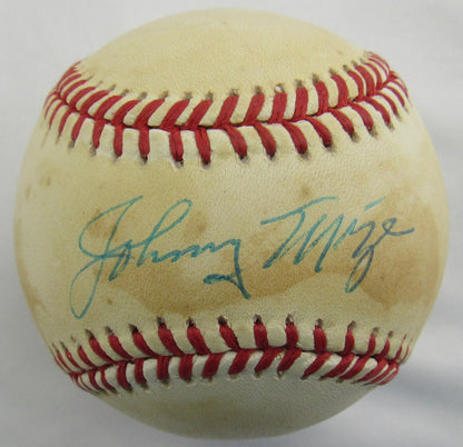 Johnny Mize Signed Auto Rawlings Baseball JSA EE30035