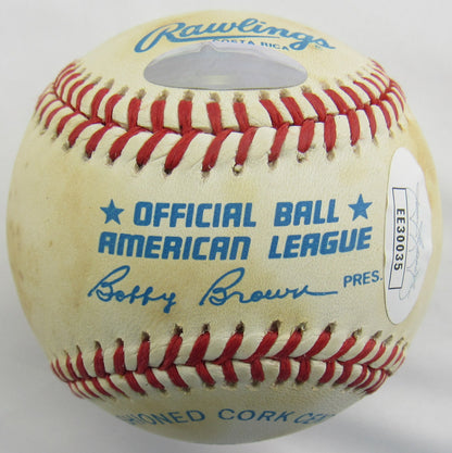 Johnny Mize Signed Auto Rawlings Baseball JSA EE30035