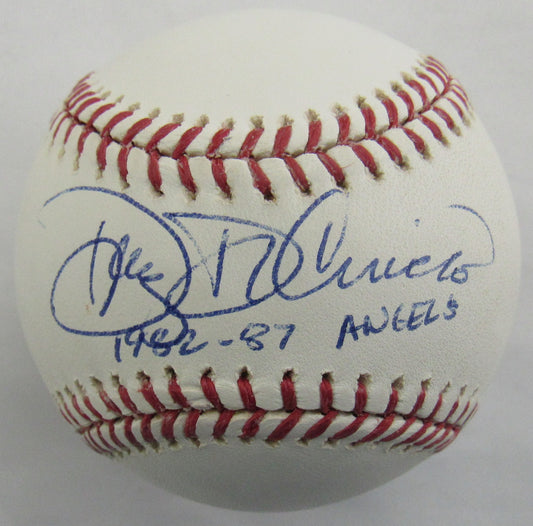 Doug Decinces Signed Auto Rawlings Baseball JSA DD36774