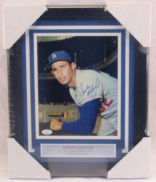 Sandy Koufax Signed Auto Autograph Framed Photo JSA AR22819