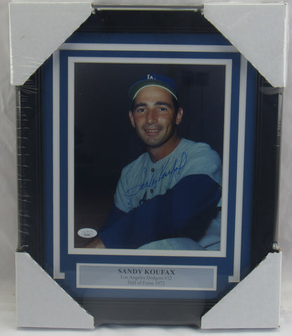 Sandy Koufax Signed Auto Autograph Framed Photo JSA AR22812