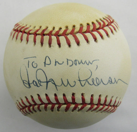 Hal Newhouser Signed Auto Rawlings Baseball Beckett Q11243