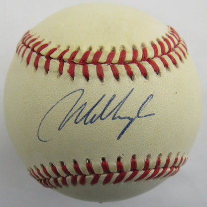 Mo Vaughn Signed Auto Rawlings Baseball Beckett H87196