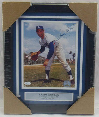 Sandy Koufax Signed Auto Autograph Framed Photo JSA AV66173