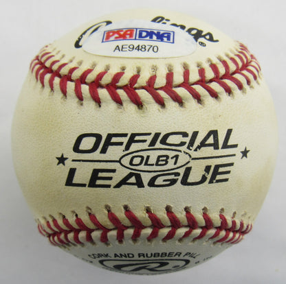 Bert Campaneris Signed Auto Rawlings Baseball PSA/DNA AE94870