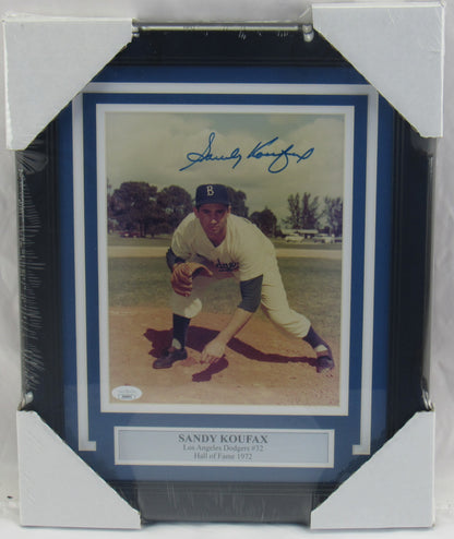 Sandy Koufax Signed Auto Autograph Framed Photo JSA AS04903