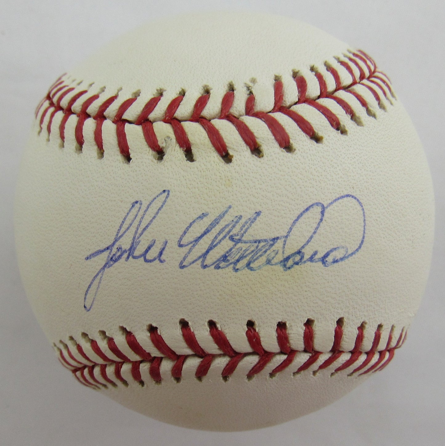 John Wetteland Signed Auto Rawlings Baseball Steiner COA