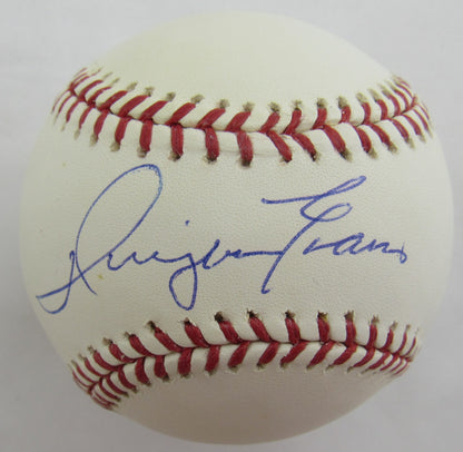 Dwight Evens Signed Auto Rawlings Baseball Steiner COA