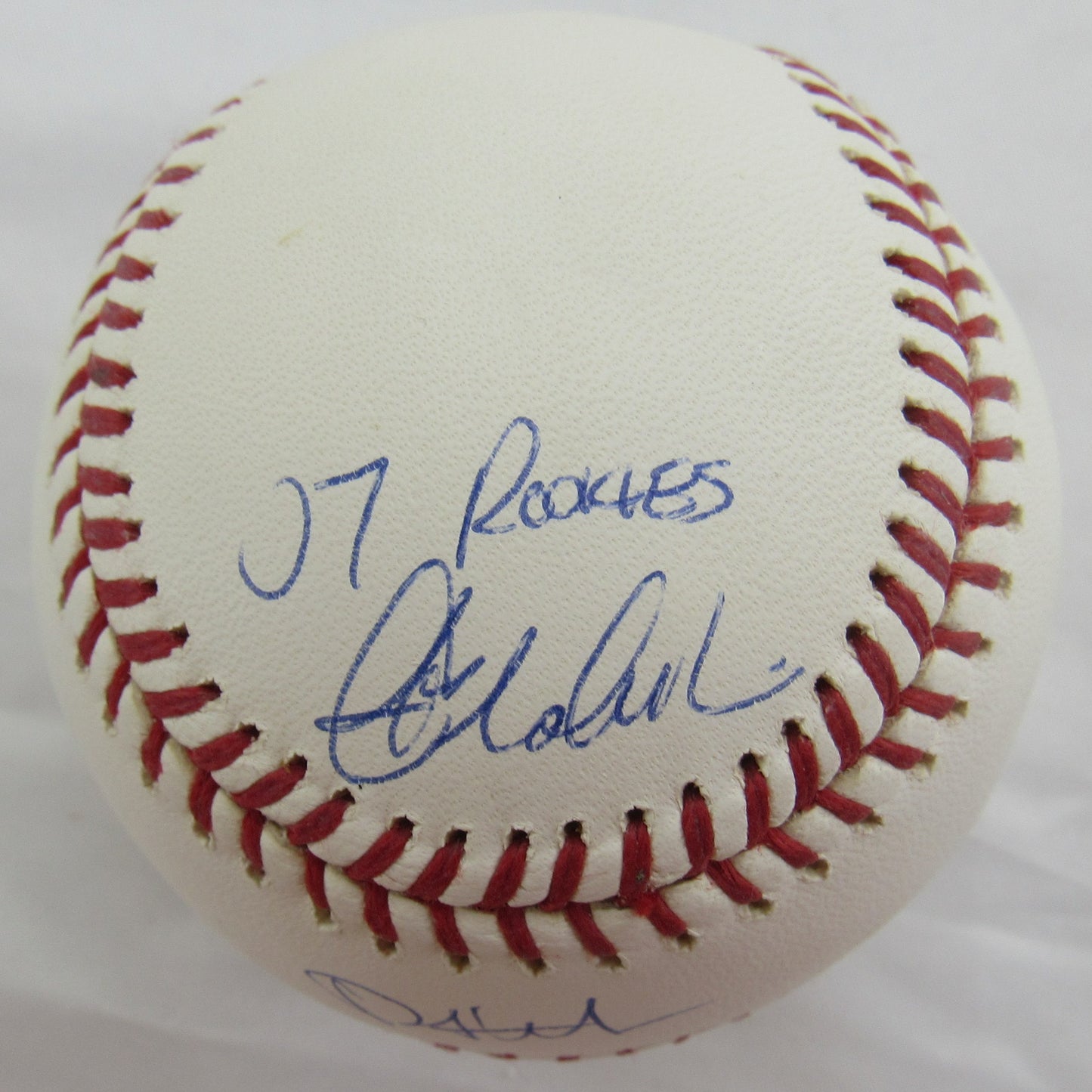 Philip Hughes & Joba Chamberlain Signed Auto Rawlings Baseball MLB Holo BB701714