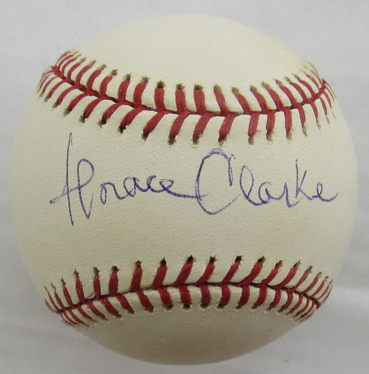 Horace Clarke Auto Rawlings Baseball B161