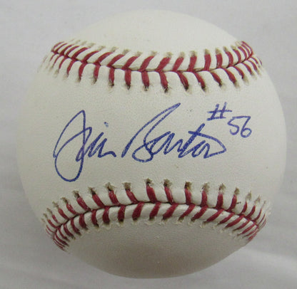 Jim Bouton Signed Auto Rawlings Baseball B161