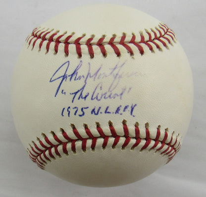 John Montefusco Signed Auto Rawlings Baseball B161