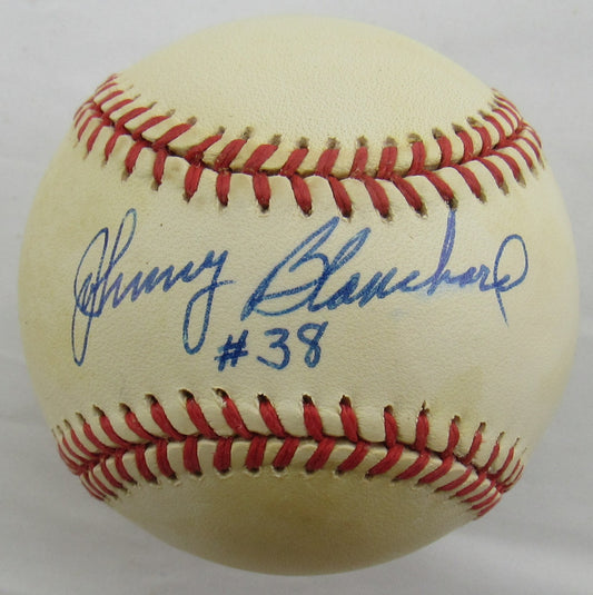 Johnny Blanchard Signed Auto Rawlings Baseball B161
