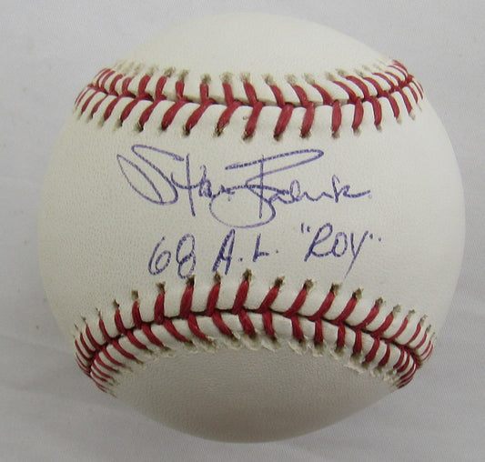 Stan Bahnsen Signed Auto Rawlings Baseball B161