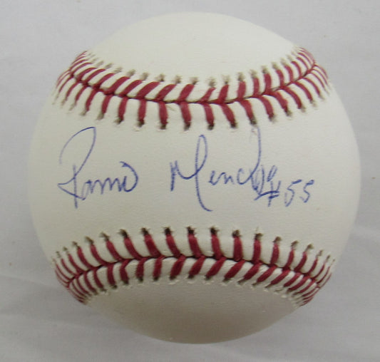 Ramiro Mendoza Signed Auto Rawlings Baseball B161