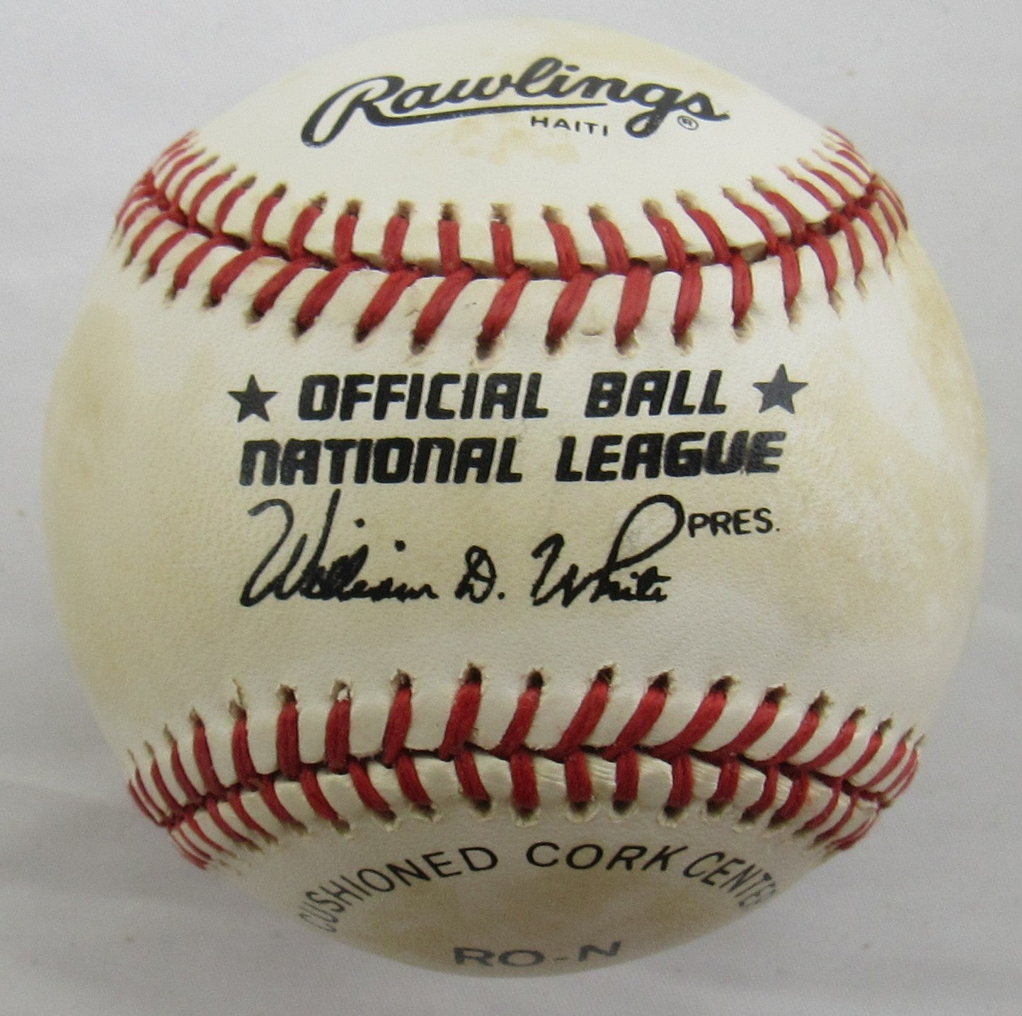 Jerry Grote Signed Auto Rawlings Baseball B162