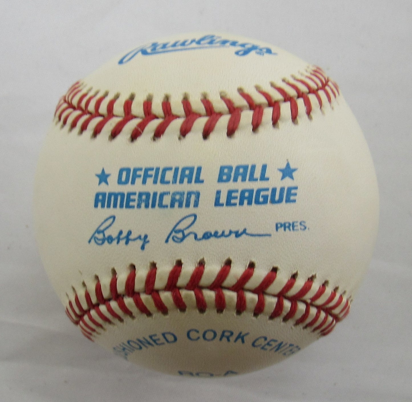 Randy Gumpert Signed Auto Rawlings Baseball B162