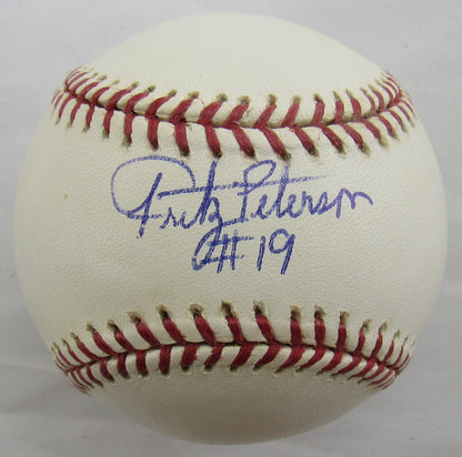 Fritz Peterson Signed Auto Rawlings Baseball B162