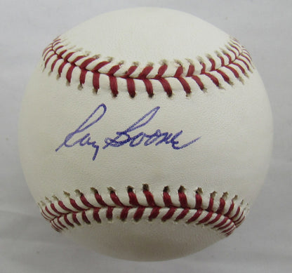 Ray Boone Signed Auto Rawlings Baseball B162