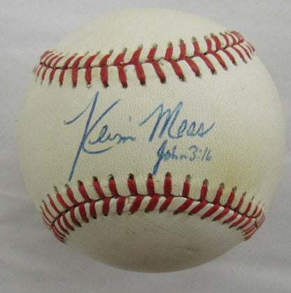 Kevin Maas Signed Auto Rawlings Baseball B162