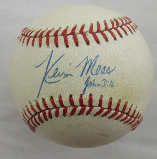 Kevin Maas Signed Auto Rawlings Baseball B162
