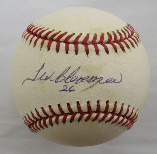 Tex Clevenger Signed Auto Rawlings Baseball B162