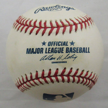 Edgardo Alfonso Signed Auto Rawlings Baseball B162