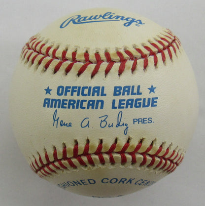 Jim Perry Signed Auto Rawlings Baseball B163