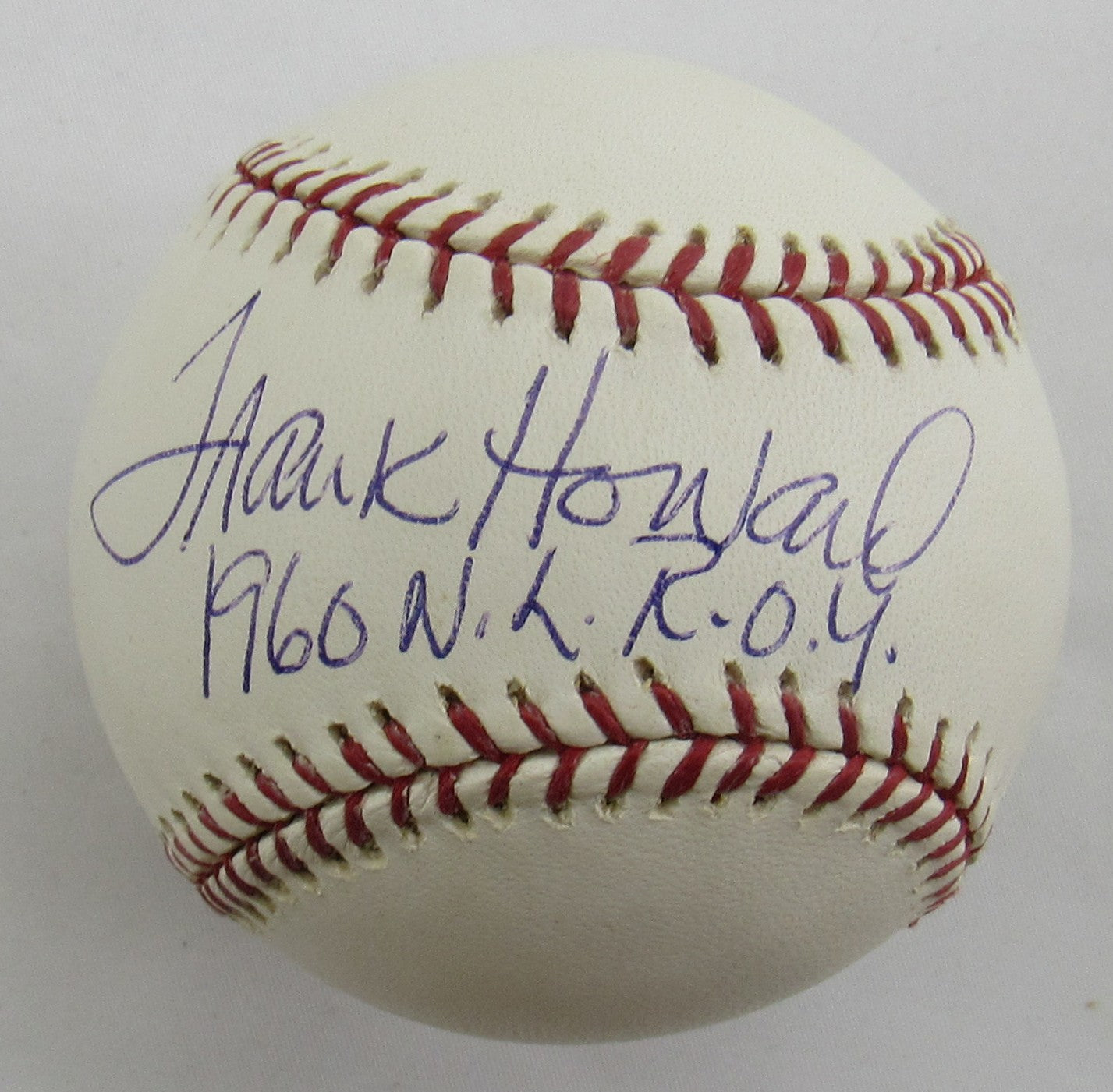 Frank Howard Signed Auto Rawlings Baseball B163