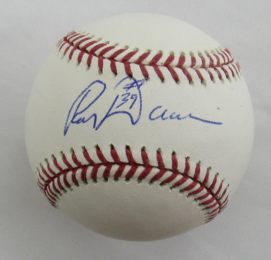 Ron Davis Signed Auto Rawlings Baseball B163