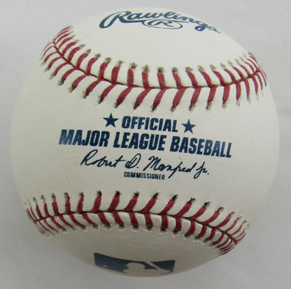 Ron Davis Signed Auto Rawlings Baseball B163