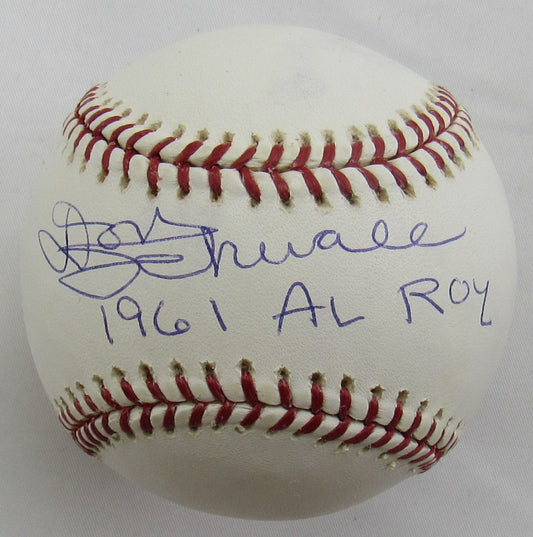 Don Schwall Signed Auto Rawlings Baseball B163