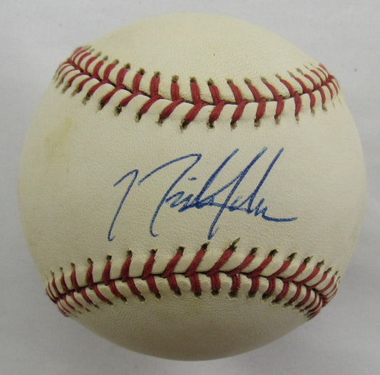 Nick Johnson Signed Auto Rawlings Baseball B163