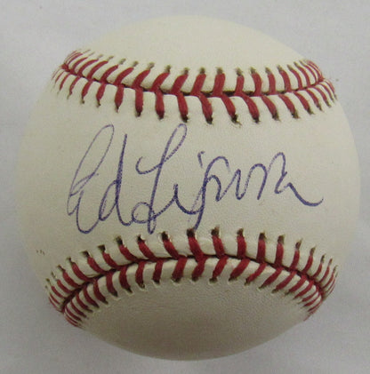 Ed Figeruoa Signed Auto Rawlings Baseball B163