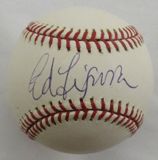 Ed Figeruoa Signed Auto Rawlings Baseball B163