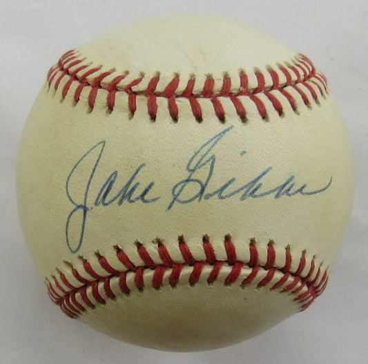 Jake Gibbs Signed Auto Rawlings Baseball B163
