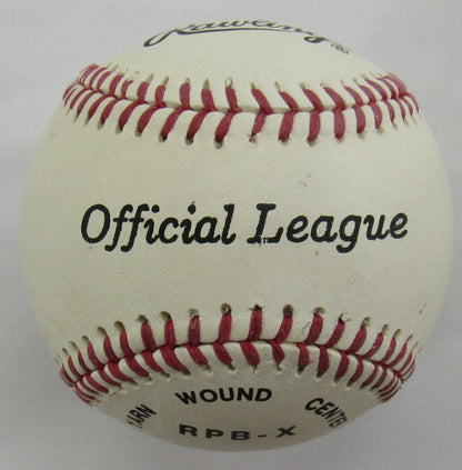 Ricky Ledee Signed Auto Rawlings Baseball B164