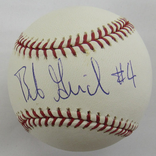 Bob Grich Signed Auto Rawlings Baseball B164