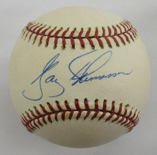 Gary Thomasson Signed Auto Rawlings Baseball B164
