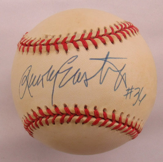 Rawly Eastwick Signed Auto Rawlings Baseball B164