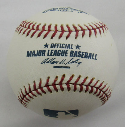 Mike Heath Signed Auto Rawlings Baseball B164