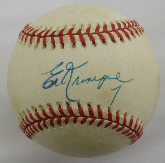 Ed Kranepool Signed Auto Rawlings Baseball B164